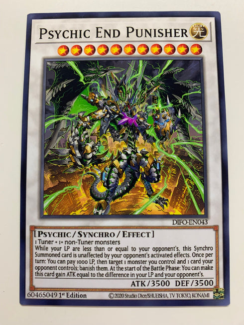 Psychic End Punisher | Secret Rare | Orica PROXY