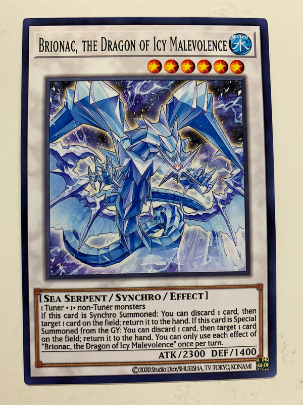 Brionac, the Dragon of Icy Malevolence | Super Rare | Orica PROXY