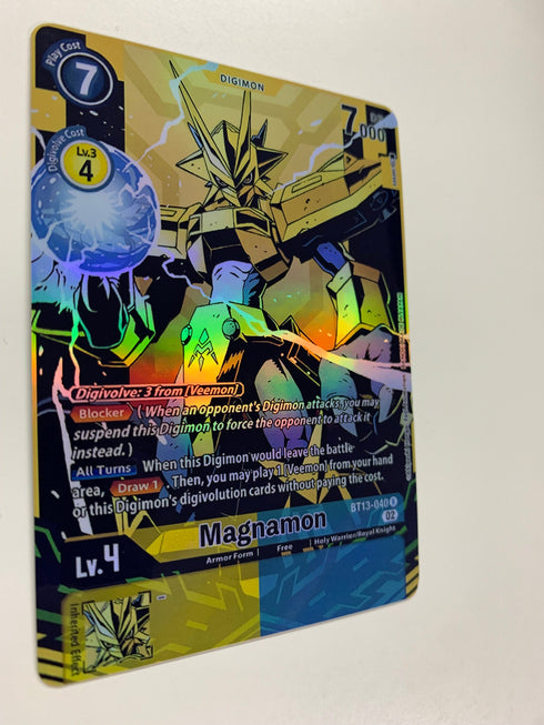 Magnamon BT13-040 (Alternate Art) | FULL HOLO | Orica PROXY