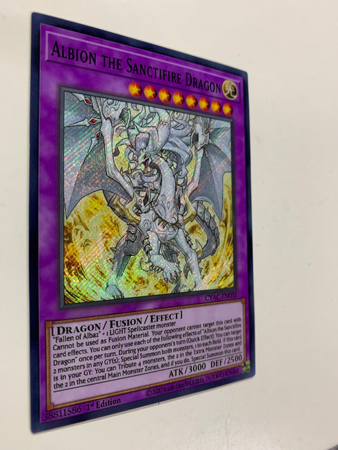 Albion the Sanctifire Dragon | Secret Rare | Orica PROXY