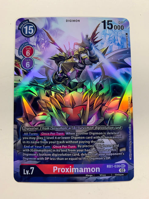 Proximamon RB1-036 (Alternate Art) | FULL HOLO | Orica PROXY