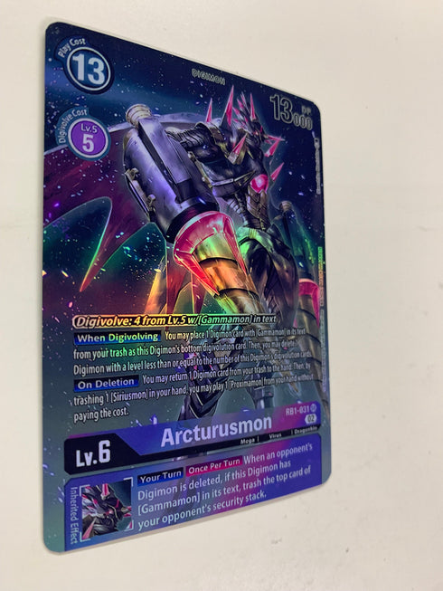 Arcturusmon RB1-031 (Alternate Art) | FULL HOLO | Orica PROXY
