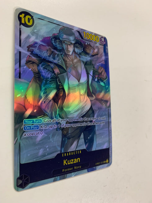 Kuzan OP02-121 (Alternate Art) | FULL HOLO | Orica PROXY