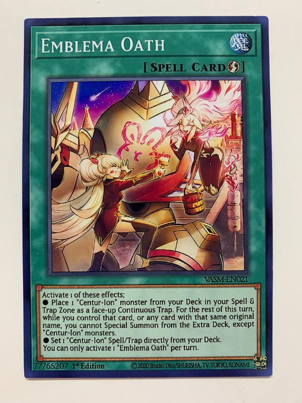 Emblema Oath | Super Rare | Orica PROXY