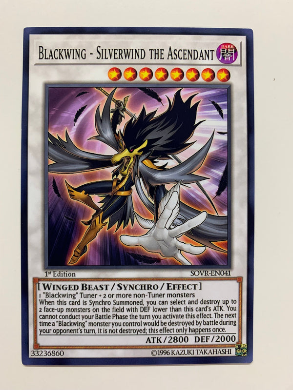 Blackwing - Silverwind the Ascendant | Super Rare | Orica PROXY