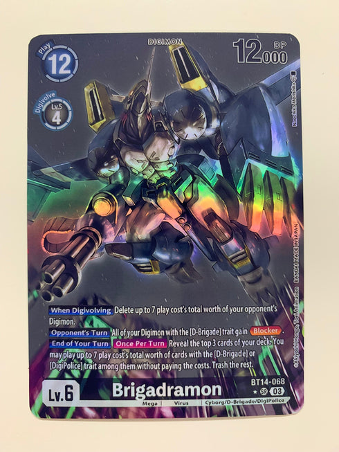 Brigadramon BT14-068 (Alternate Art) | FULL HOLO | Orica PROXY