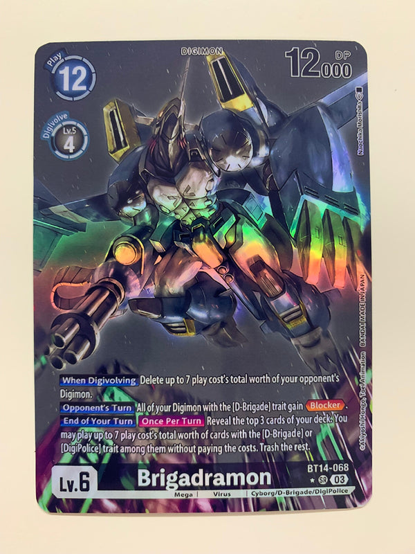 Brigadramon BT14-068 (Alternate Art) | FULL HOLO | Orica PROXY