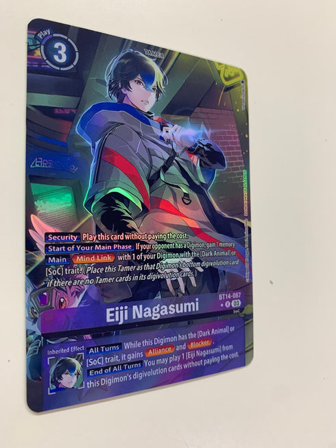 Eiji Nagasumi BT14-087 (Alternate Art) | FULL HOLO | Orica PROXY