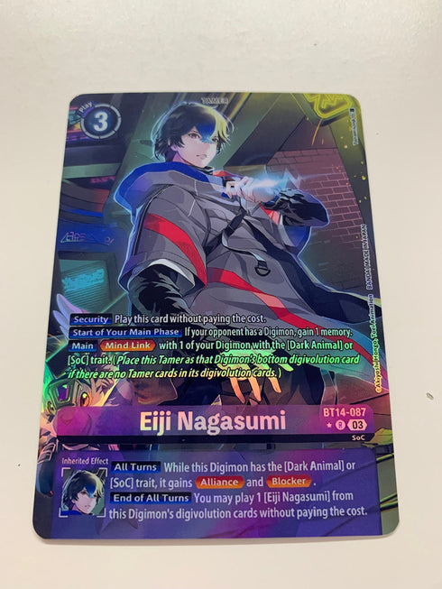 Eiji Nagasumi BT14-087 (Alternate Art) | FULL HOLO | Orica PROXY