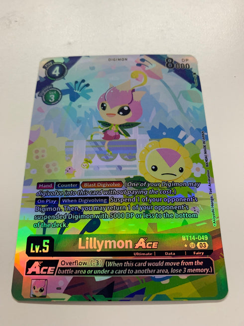 Lillymon Ace BT14-049 (Alternate Art) | FULL HOLO | Orica PROXY