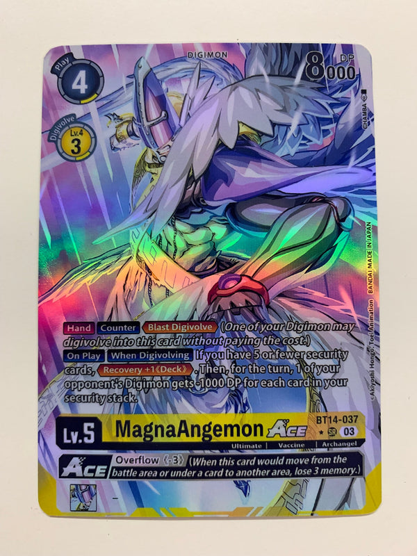 MagnaAngemon Ace BT14-037 (Alternate Art) | FULL HOLO | Orica PROXY