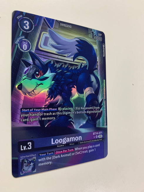Loogamon BT14-071 (Alternate Art) | FULL HOLO | Orica PROXY