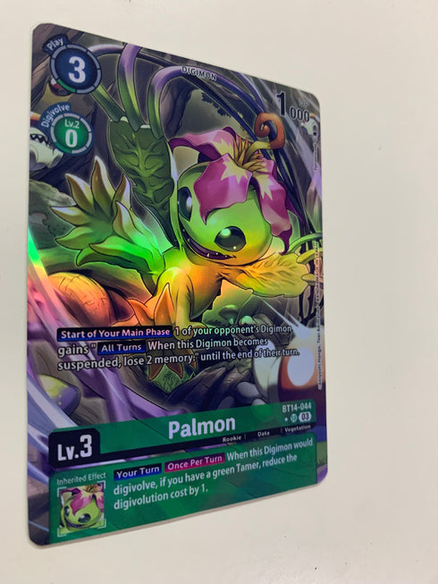 Palmon BT14-044 (Alternate Art) | FULL HOLO | Orica PROXY