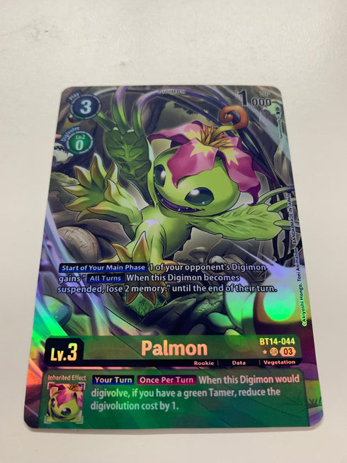Palmon BT14-044 (Alternate Art) | FULL HOLO | Orica PROXY