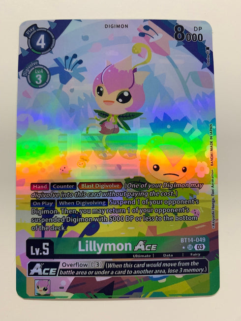 Lillymon Ace BT14-049 (Alternate Art) | FULL HOLO | Orica PROXY