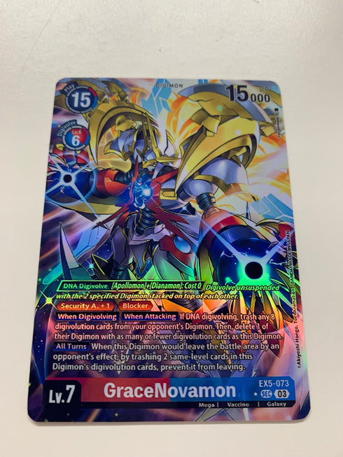 GraceNovamon EX5-073 (Alternate Art) | FULL HOLO | Orica PROXY