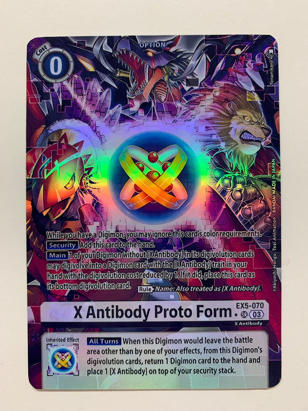 XAntibody Proto Form EX5-070 (Alternate Art) | FULL HOLO | Orica PROXY