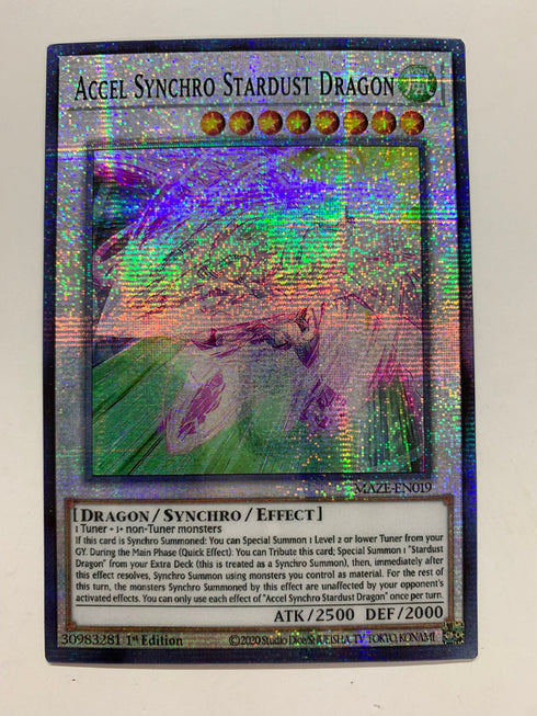Accel Synchro Stardust Dragon | Super Rare | Orica PROXY