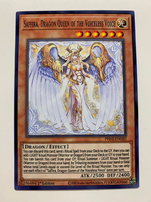 Saffira, Dragon Queen of the Voiceless Voice | Super Rare | Orica PROXY