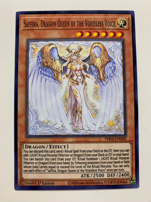 Saffira, Dragon Queen of the Voiceless Voice | Super Rare | Orica PROXY