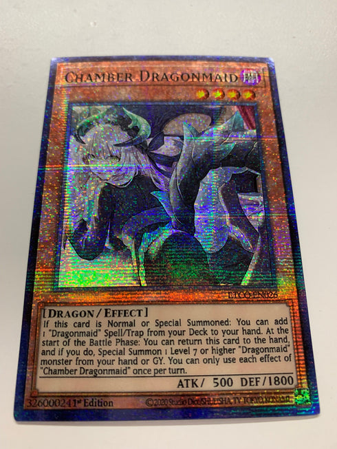 Chamber Dragonmaid (Custom Art) | Super Rare | Orica PROXY