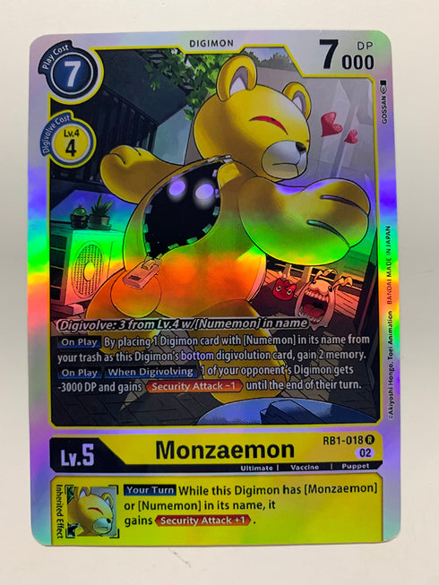 Monzaemon RB1-018 | FULL HOLO | Orica PROXY