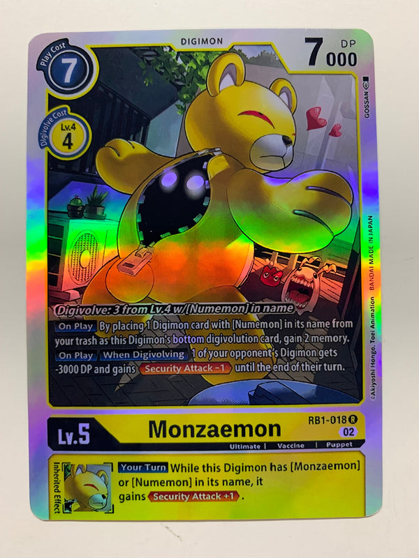 Monzaemon RB1-018 | FULL HOLO | Orica PROXY