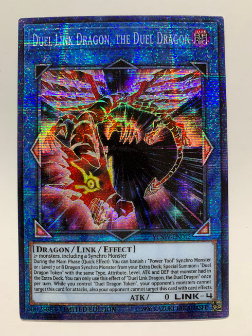 Duel Link Dragon, the Duel Dragon | Secret Rare | Orica PROXY