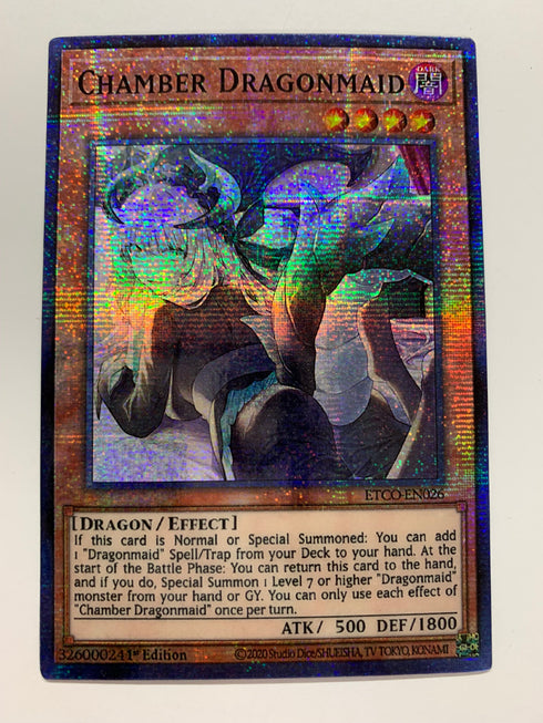 Chamber Dragonmaid (Custom Art) | Super Rare | Orica PROXY