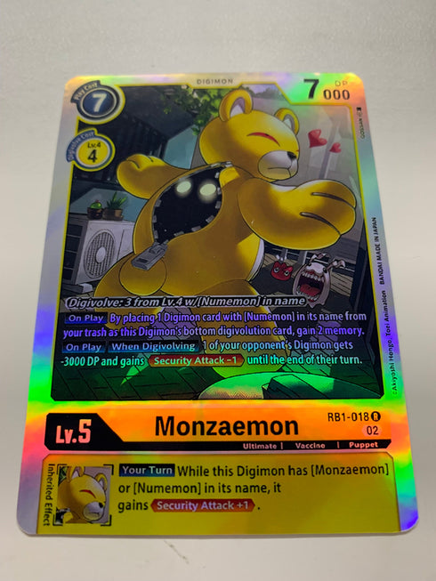 Monzaemon RB1-018 | FULL HOLO | Orica PROXY