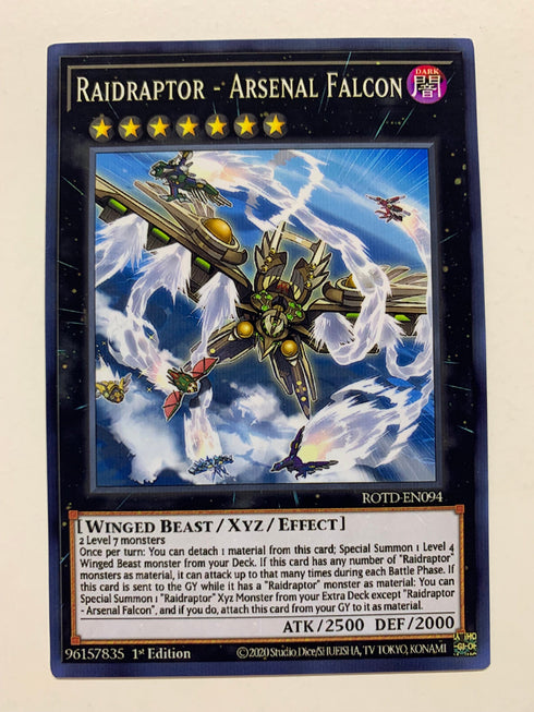 Raidraptor - Arsenal Falcon | Super Rare | Orica PROXY