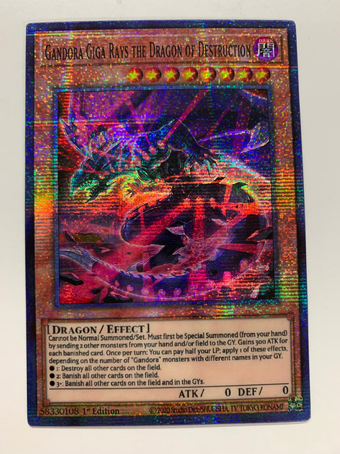 Gandora Giga Rays the Dragon of Destruction | Secret Rare | Orica PROXY