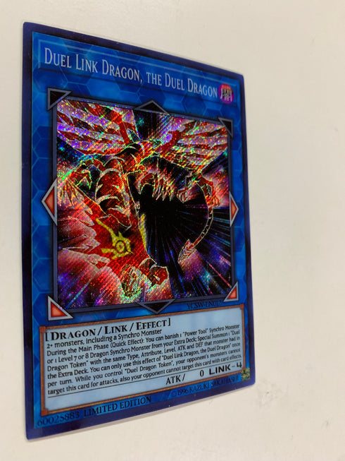 Duel Link Dragon, the Duel Dragon | Secret Rare | Orica PROXY