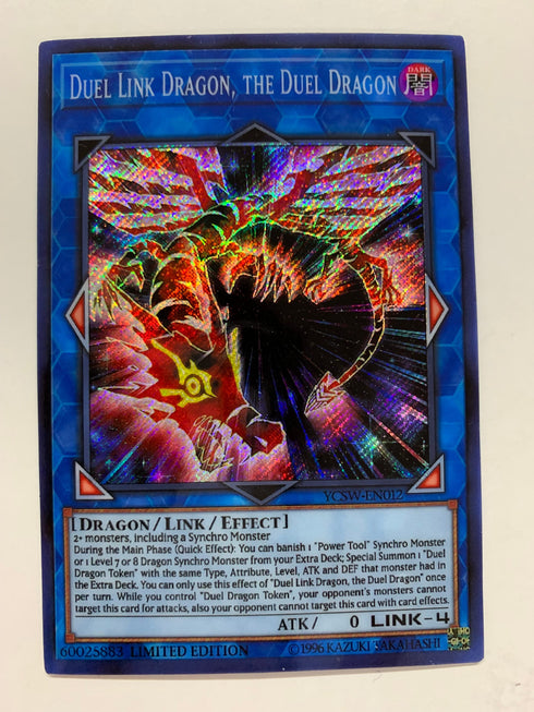 Duel Link Dragon, the Duel Dragon | Secret Rare | Orica PROXY