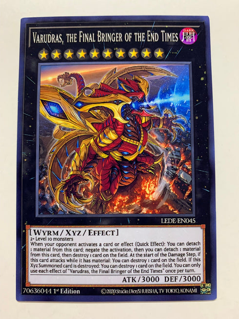Varudras, the Final Bringer of the End Times | Secret Rare | Orica PROXY