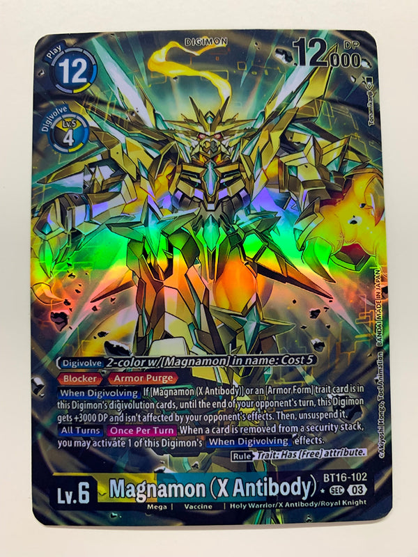 Magnamon (XAntibody) BT16-102 (Alternate Art) | FULL HOLO | Orica PROXY