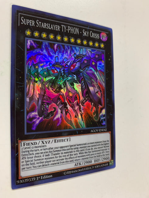 Super Starslayer TY-PHON - Sky Crisis | Super Rare | Orica PROXY