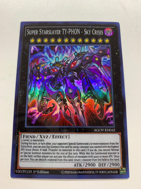 Super Starslayer TY-PHON - Sky Crisis | Super Rare | Orica PROXY