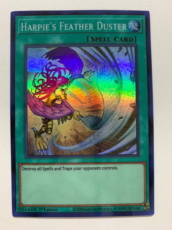 Harpie’s Feather Duster (Alternate Art) | Super Rare | Orica PROXY