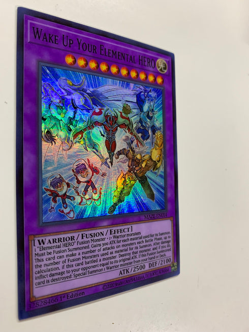Wake Up Your Elemental HERO | Super Rare | Orica PROXY