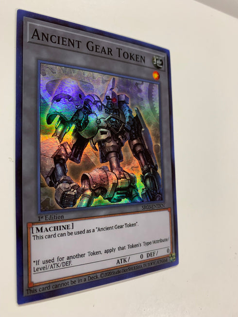 Ancient Gear Token | Super Rare | Orica PROXY