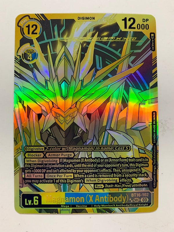 Magnamon (XAntibody) BT16-102 (Alternate Art) | FULL HOLO | Orica PROXY