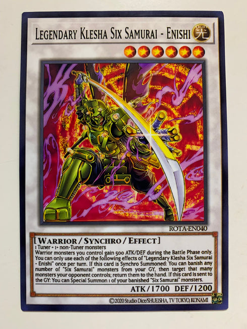 Legendary Klesha Six Samurai - Enishi | Super Rare | Orica PROXY