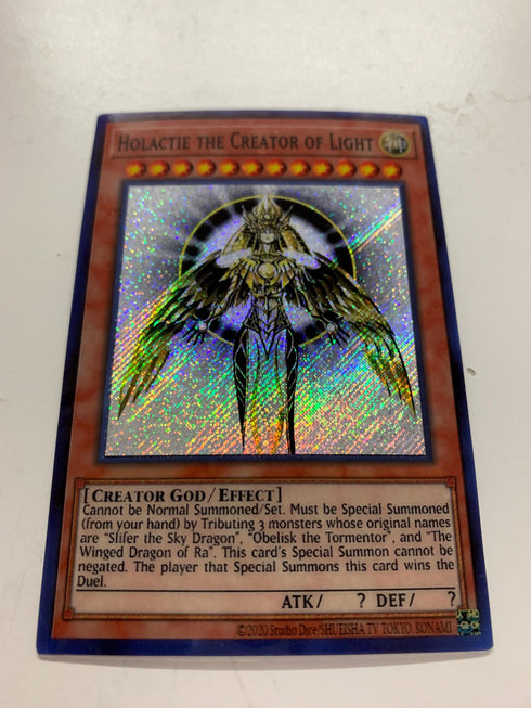 Holactie the Creator of Light | Secret Rare | Orica PROXY
