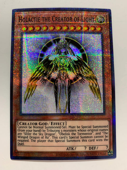 Holactie the Creator of Light | Secret Rare | Orica PROXY