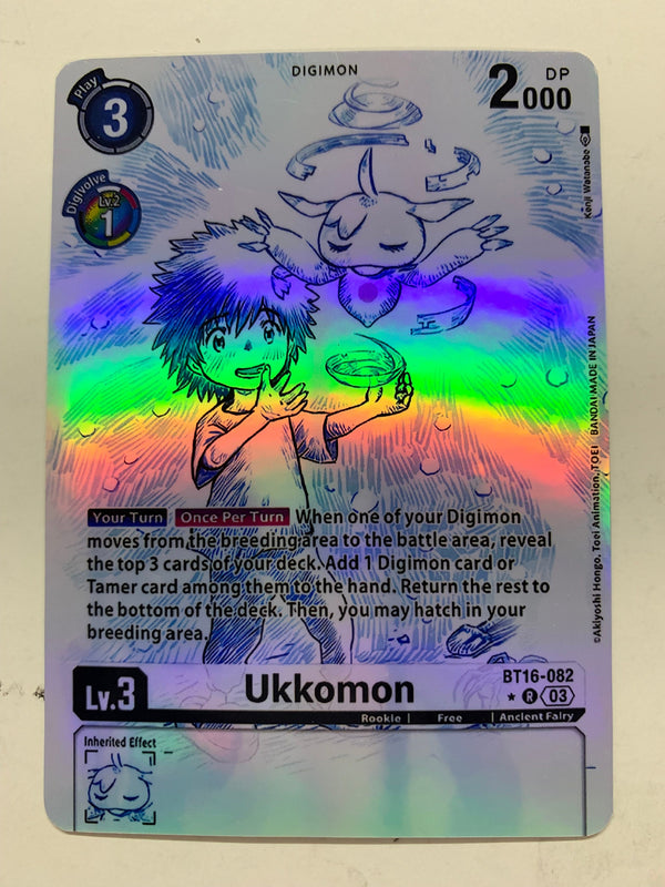 Ukkomon BT16-082 (Alternate Art) | FULL HOLO | Orica PROXY