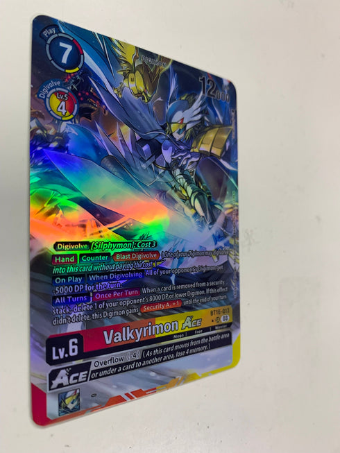Valkyrimon Ace BT16-013 (Alternate Art) | FULL HOLO | Orica PROXY