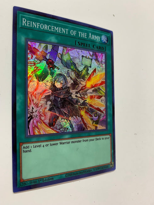 Reinforcement of the Army (Alternate Art) | Super Rare | Orica PROXY