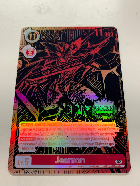 Jesmon BT13-017 (Alternate Art) | FULL HOLO | Orica PROXY