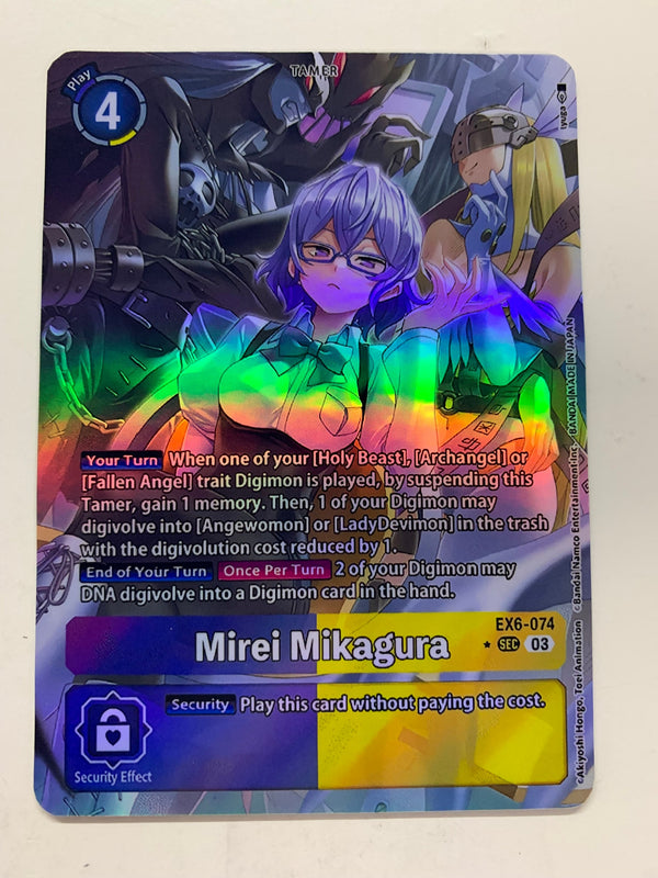 Mirei Mikagura EX6-074 (Alternate Art) | FULL HOLO | Orica PROXY